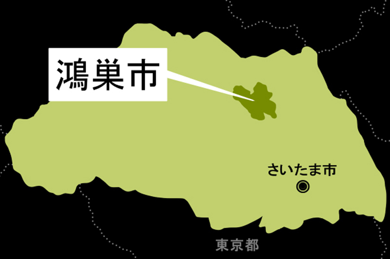 【地図】鴻巣市