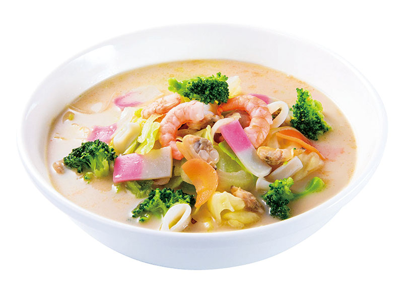 創業50周年記念メニュー「日高ちゃんぽん」（ハイデイ日高提供）