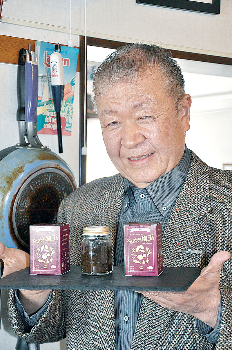 「埼玉の食材の底力を感じてほしい」と話す「食王」代表・田中利幸さん＝行田市長野