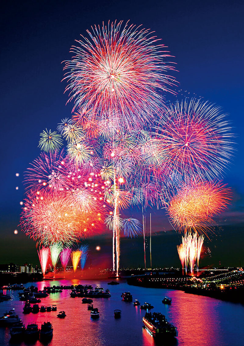 絶景！東京都市圏で最大級の花火大会、あす5日に開催 川両岸で戸田橋