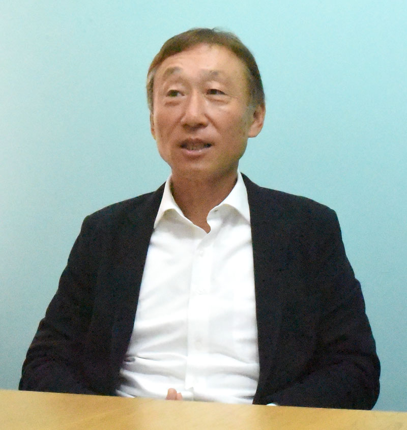 「浦和の地を大事にしながら世界とも仕事をしたい」と語る福田知孝社長