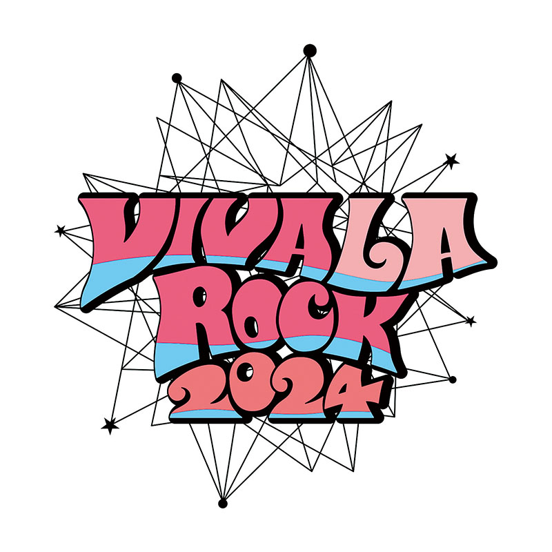 「VIVA LA ROCK2024」のロゴ