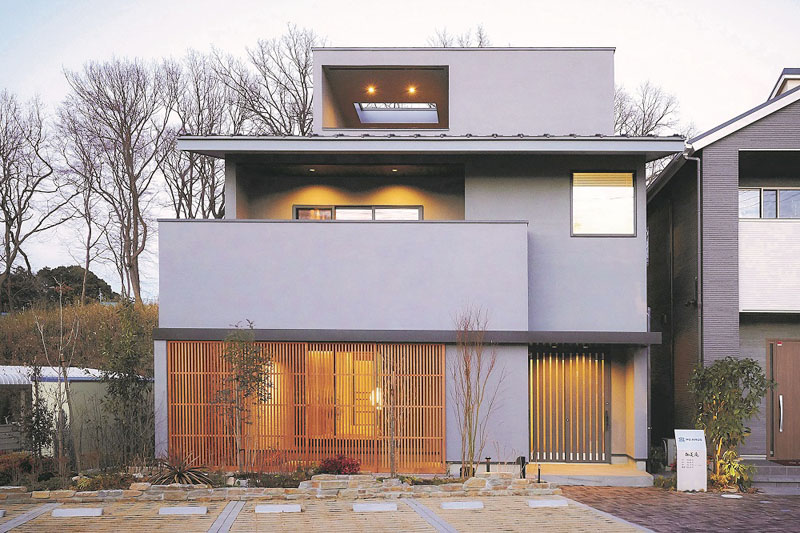 金賞を受賞したポラテックの「大谷口の家」（ポラス提供）