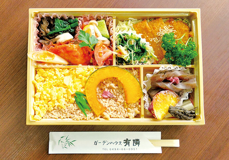 SL弁当「いろどりの秩父路」のイメージ（秩父鉄道提供）