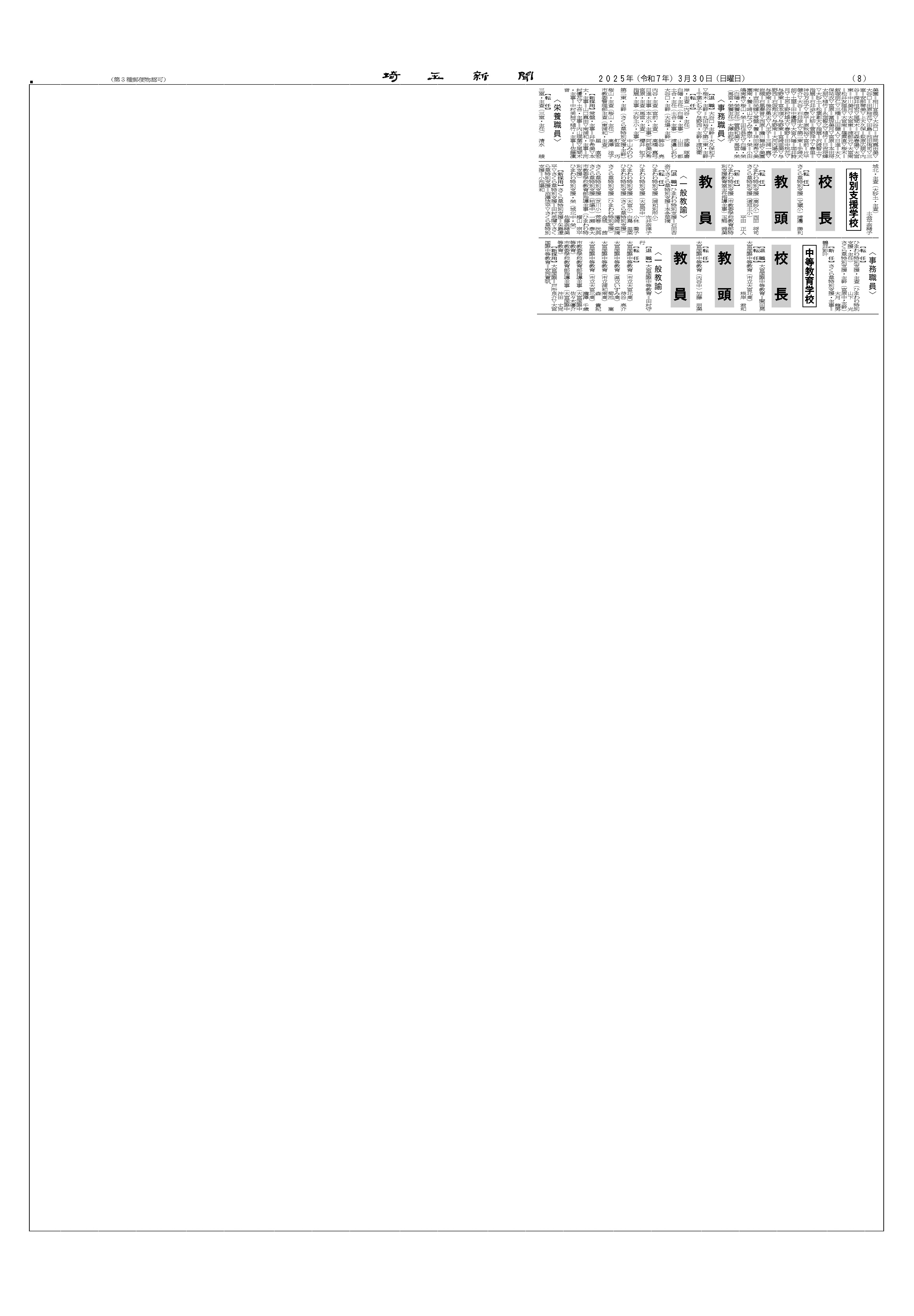 8面-県公立学校教職員異動-さいたま市（特支・中等教育学校）