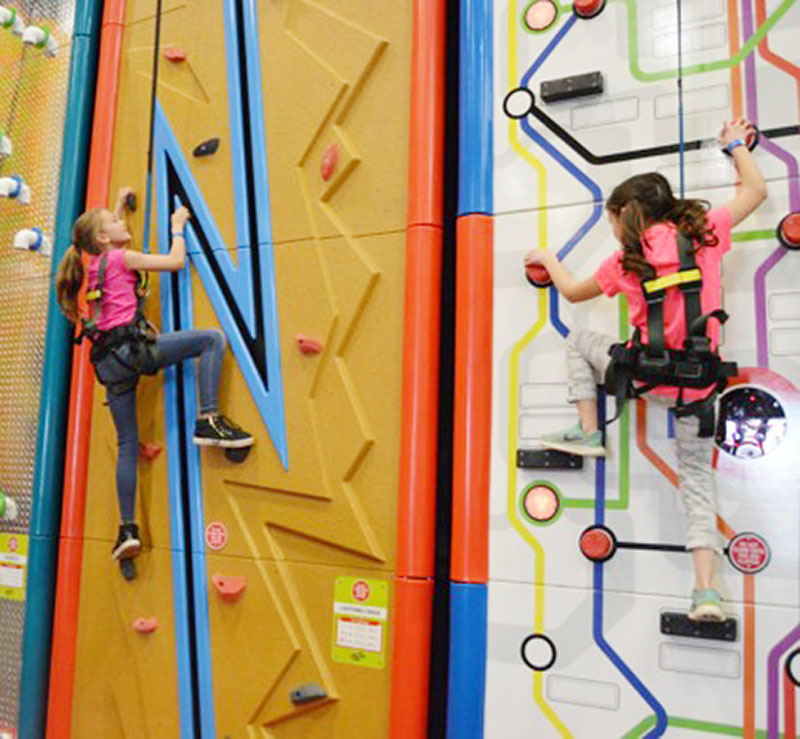 クライミングウォールのイメージ