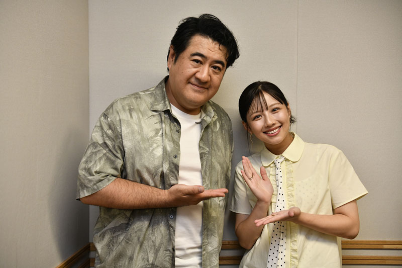 ゲストに俳優の小手伸也さんを迎え、楽しいトークを展開した