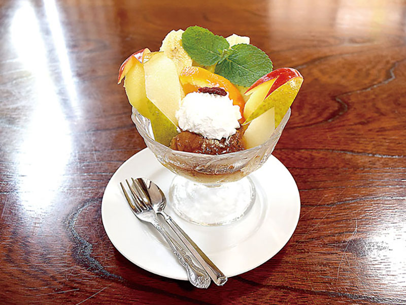 プリンアラモード