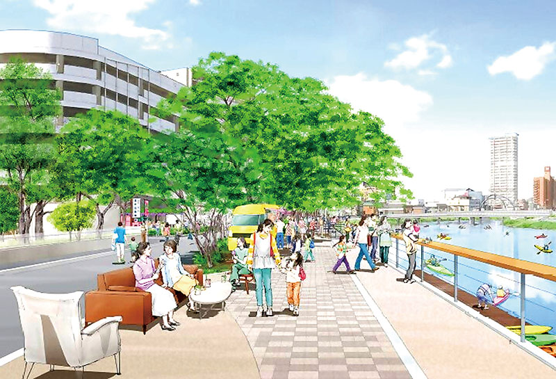 船着場などの整備イメージ（県提供）