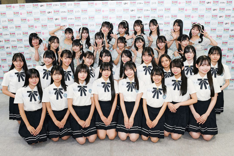 「＠JAM EXPO 2025」で4期研究生を初お披露目したSTU48＝8月31日、神奈川県の横浜アリーナ（C）STU