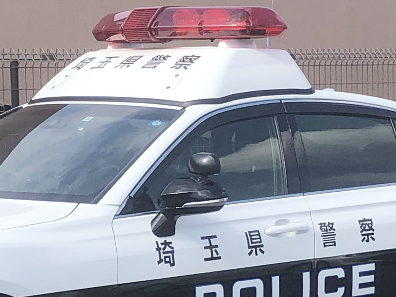 【ちなみ】パトカー11＝事件事故イメージ