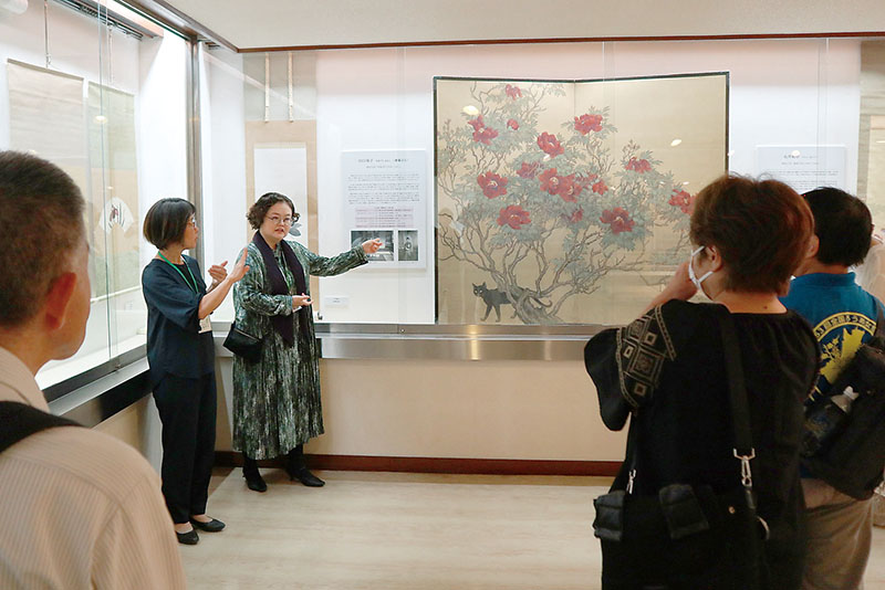 日本最初の職業漫画家「北沢楽天」収集の美術品公開 さいたまの