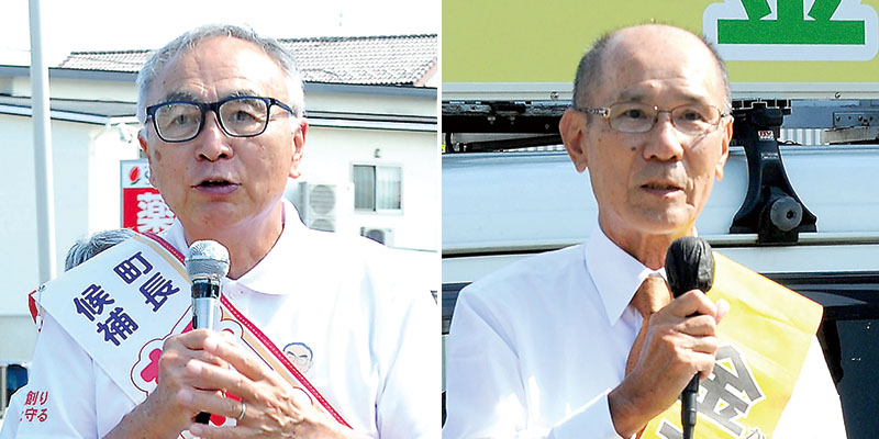 （左から）新井康之氏、金子正志氏