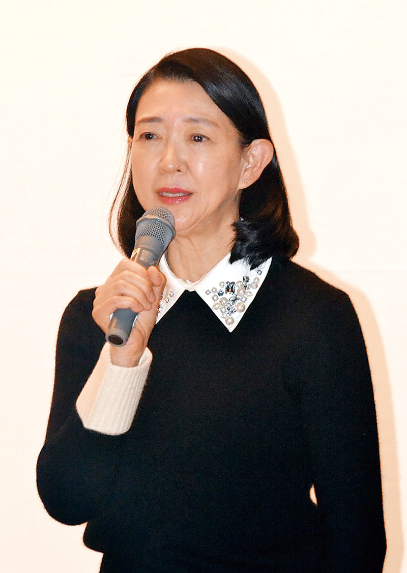 原爆で息子を亡くした母の気持ちについて語る紺野美沙子さん