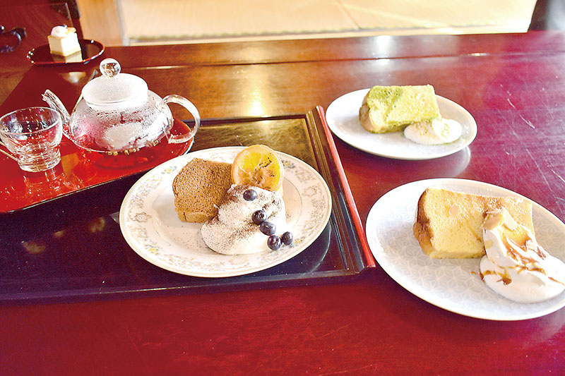 糀と米粉のシフォンケーキ