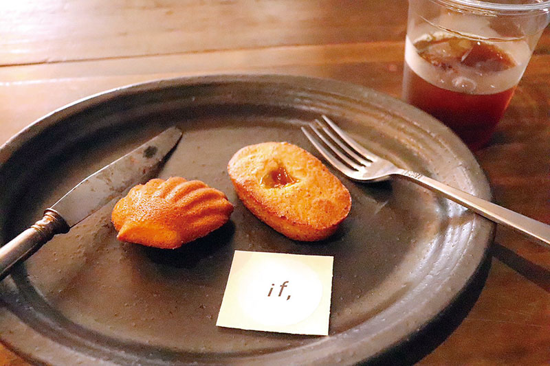 溝手さんが販売した焼き菓子