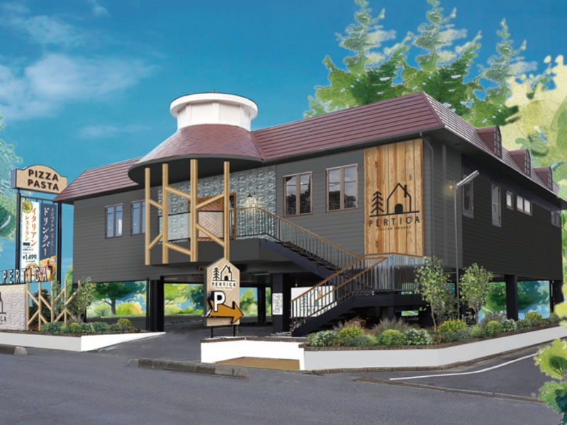 ペルティカ戸田公園店の外観