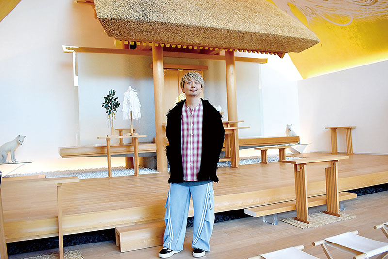 初めてイベントをプロデュースしたというSHOCK EYEさん＝11月30日午後、所沢市東所沢和田