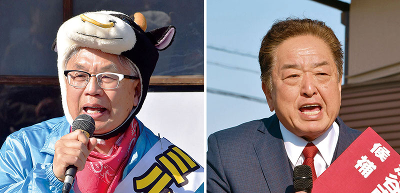 （左から）村川徳浩氏、小島進氏