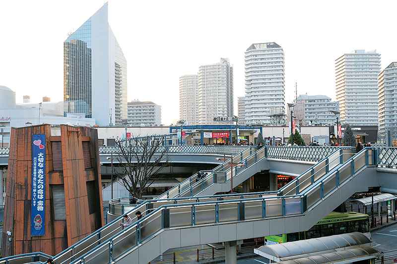 川口市の玄関口であるJR川口駅（東口）＝川口市栄町