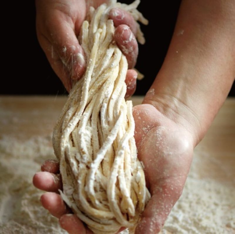 打ち立て・ゆで立ての自家製麺