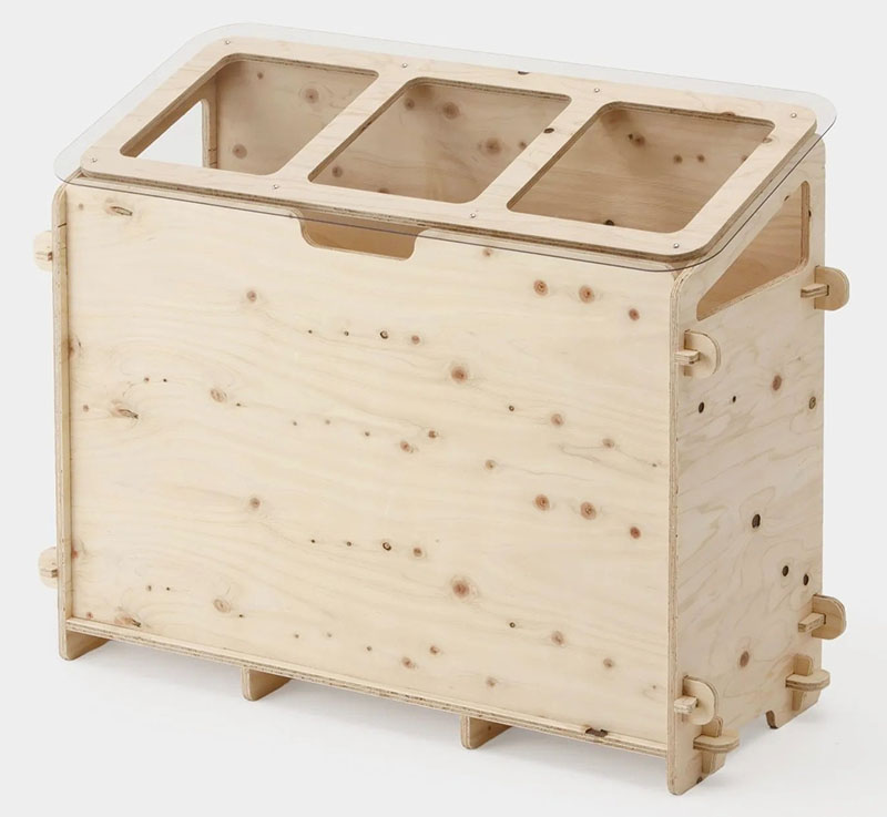 組み立て式処理容器「Fab de キエーロ」