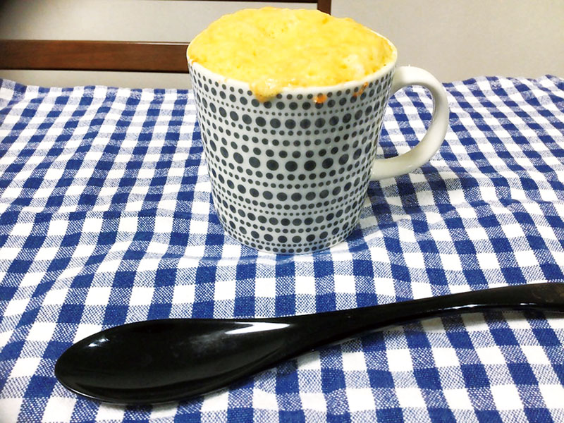 栄養たっぷりにんじん蒸しパン（入間市提供）