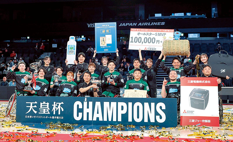 初優勝を飾った埼玉ライオンズ（c）Atsushi Sayama/BestSmile Japan