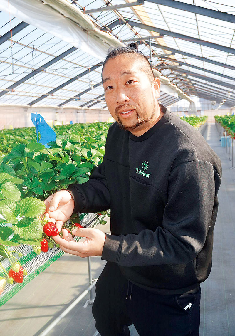 「目と手の届く範囲で安定的においしいものを」と石井信行さん