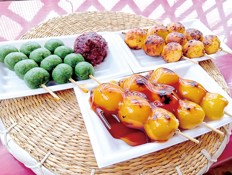 虹だんごの団子