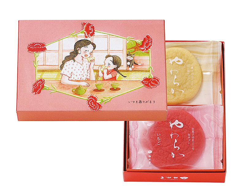 「私のお母さん」パッケージデザイン（提供）