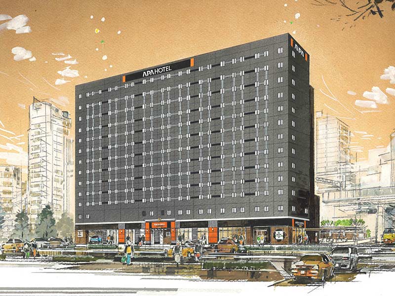 アパホテル「さいたま新都心駅西」18日オープン