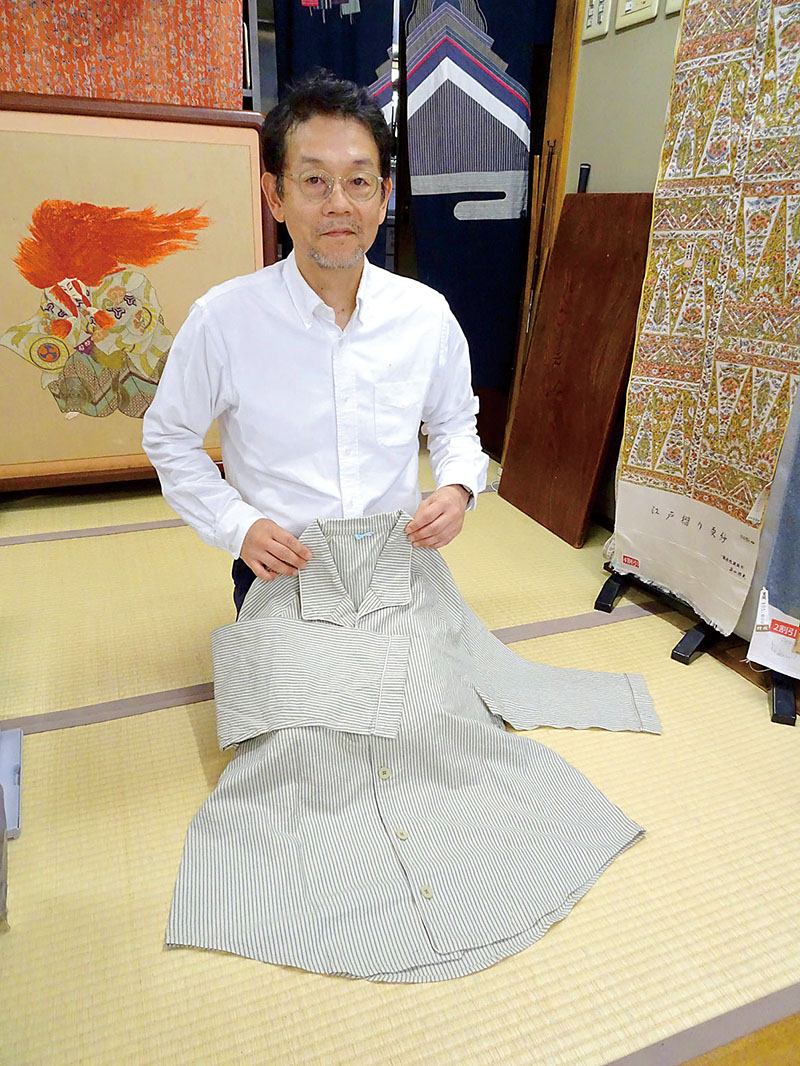 川越の伝統的な綿織物で極上の旅を　JRの豪華寝台列車に採用