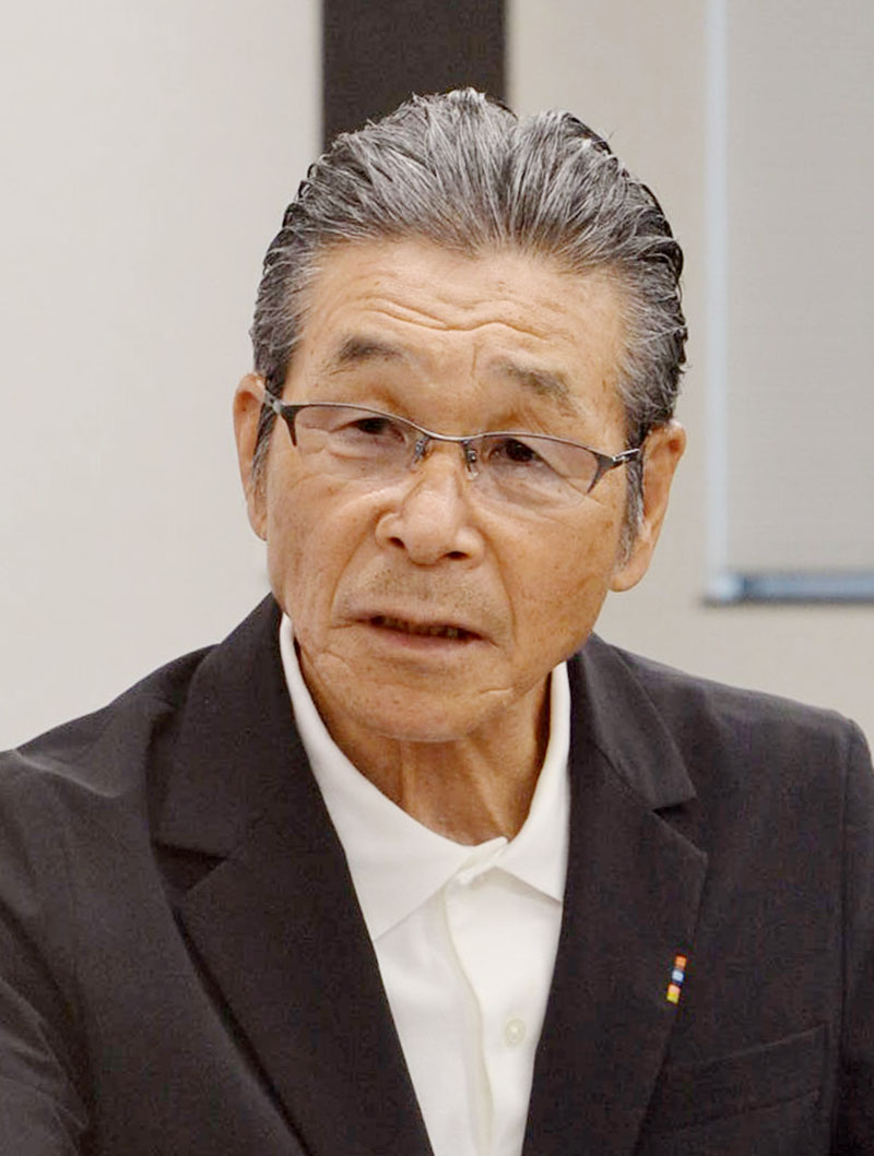 意気込みを語る間寛平さん