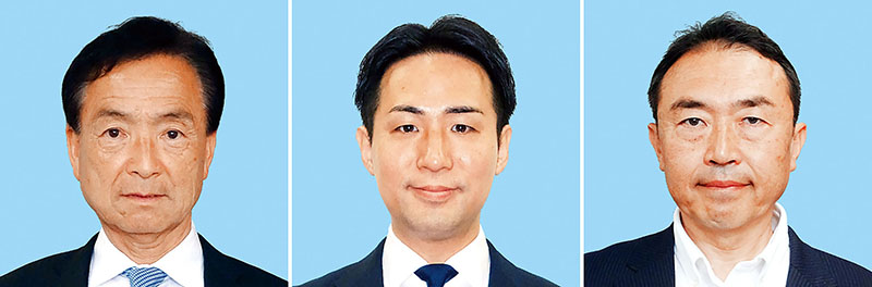 左から、松坂喜浩氏、中島慎一郎氏、鈴木健一氏