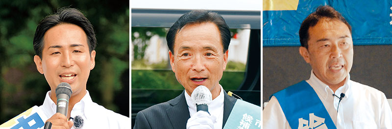 （左から）中島慎一郎氏、松坂喜浩氏、鈴木健一氏