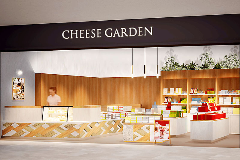 「チーズガーデンモラージュ菖蒲店」オープン①新店舗のパース