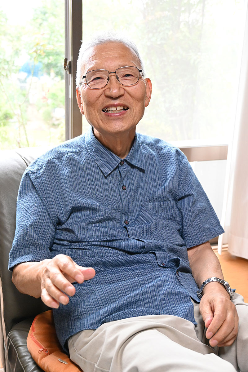 「『見えるか保己一』は、時代背景や当時の制度を正確に描写していて驚いた」と話す堺正一さん