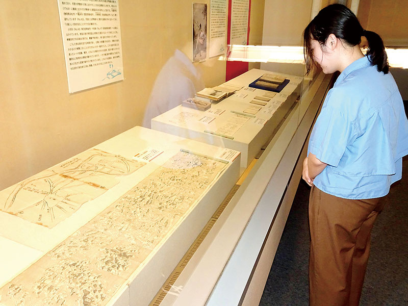 企画展「旅ゆけばー旅する川越人ー」＝川越市郭町2丁目の市立博物館