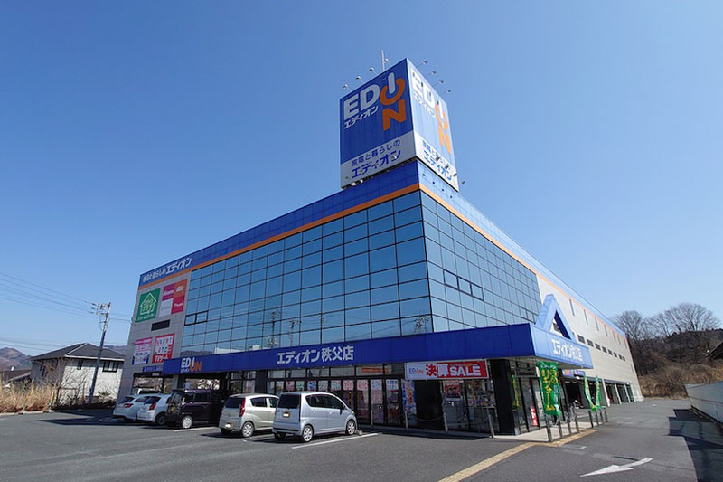 閉店したエディオン秩父店（提供）