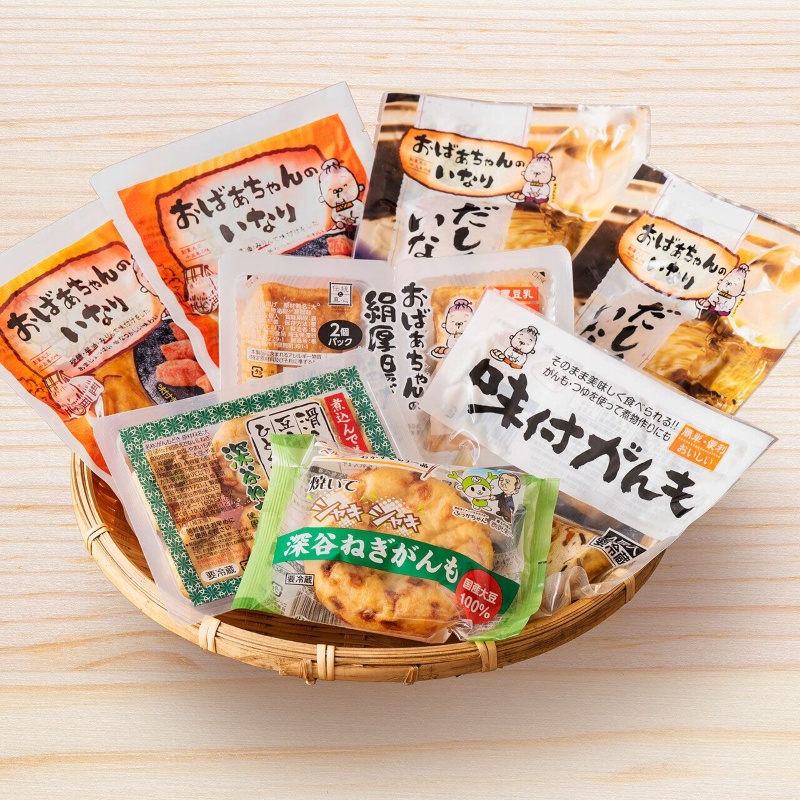 富岡食品が原料と味にこだわり開発・製造している商品（富岡食品提供）
