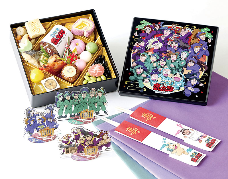 おせち料理など「忍たま乱太郎」とのコラボ商品(C)尼子騒兵衛／NHK・NEP