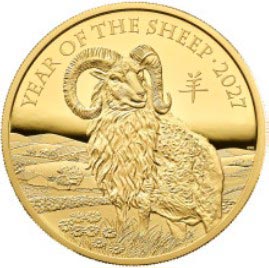 英国の500ポンド金貨のイメージ（提供）