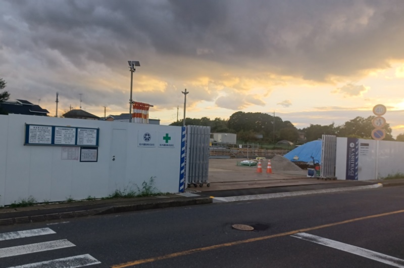 来春開園に向け建設中の認定こども園