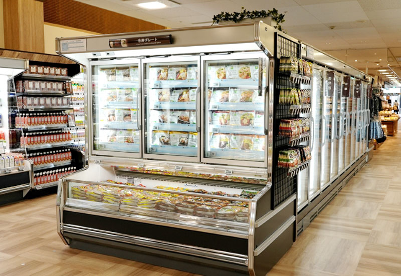 ライフ指扇店の冷凍食品売り場