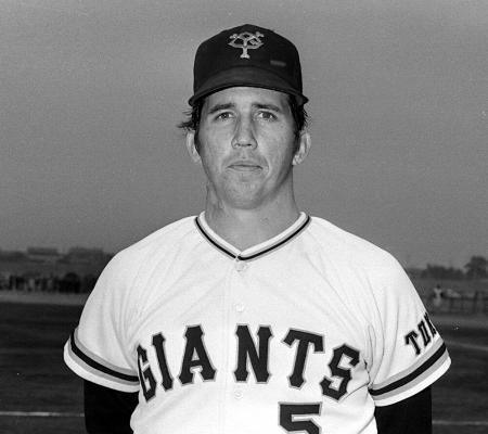 　巨人時代のデーブ・ジョンソンさん＝１９７６年