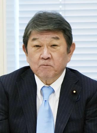 　自民党の茂木敏充前幹事長
