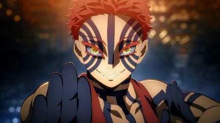 映画「劇場版『鬼滅の刃』無限城編　第一章　猗窩座再来」より（（Ｃ）吾峠呼世晴／集英社・アニプレックス・ｕｆｏｔａｂｌｅ）