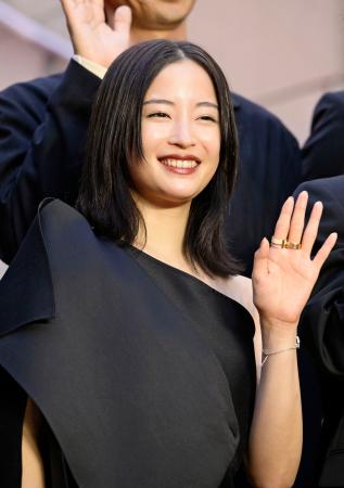 　イベントに登場した広瀬すず＝東京都港区