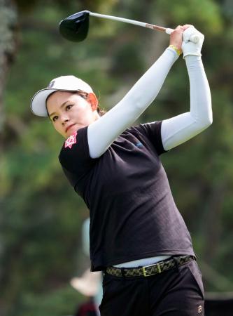 　第１日、３アンダーの森井あやめ＝大洗ＧＣ